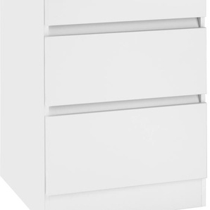 Kochfeldumbauschrank OPTIFIT Roth Schränke Gr. B/H/T: 60 cm x 88 cm x 60 cm, Komplettausführung, weiß (weiß, weiß, anthrazit) Kochfeldumbauschränke Breite 60 cm