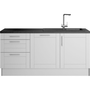 OPTIFIT Küche Ahus, 180 cm breit, ohne E-Geräte, Soft Close Funktion, MDF Fronten