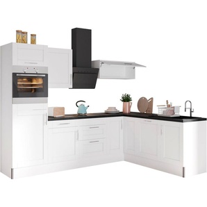 OPTIFIT Küche Ahus, 200 x 270 cm breit, wahlweise mit E-Geräten, Soft Close Funktion