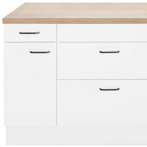 OPTIFIT Kücheninsel Elga, ohne E-Geräte, mit Soft-Close-Funktion, Stellbreite 160 x 95 cm