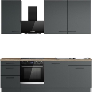 OPTIFIT Küchenzeile Fiona, Breite 230 cm, mit Hanseatic-E-Geräten in Premium oder Basic