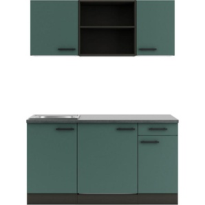 OPTIFIT Küchenzeile Palma, Breite 150 cm, wahlweise mit Unterbaukühlschrank oder Kochfeld