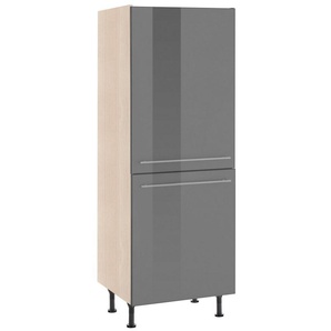 OPTIFIT Kühlumbauschrank Bern 60 cm breit, 176 cm hoch, höhenverstellbare Stellfüße, Nischenmaß 88