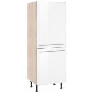 OPTIFIT Kühlumbauschrank Bern 60 cm breit, 176 cm hoch, höhenverstellbare Stellfüße, Nischenmaß 88