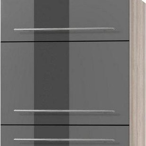 OPTIFIT Kühlumbauschrank Bern 60 cm breit, 212 cm hoch, mit höhenverstellbaren Stellfüßen