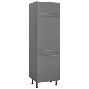 OPTIFIT Kühlumbauschrank Bern 60 cm breit, 212 cm hoch, mit höhenverstellbaren Stellfüßen