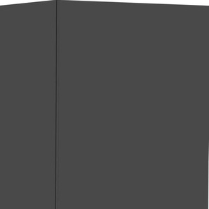 Kühlumbauschrank OPTIFIT Parma Schränke Gr. B/H/T: 60 cm x 176,6 cm x 58,4 cm, 2 St., Komplettausführung, grau (anthrazit) Kühlschrankumbauschränke Breite 60 cm