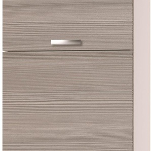 Kühlumbauschrank OPTIFIT Vigo Schränke Gr. B/H/T: 60 cm x 206,8 cm x 57,1 cm, 2 St., braun (nougatfarben, champagner) Kühlschrankumbauschränke Breite 60 cm