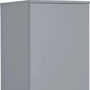 Midischrank OPTIFIT Bern Schränke Gr. B/H/T: 40 cm x 150,4 cm x 34,8 cm, 2 St., Komplettausführung, blau (basalt) Bad-Midischränke Midischrank Hochschrank Schränke