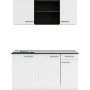 OPTIFIT Pantryküche Bella, Breite 150 cm, wahlweise mit Kochfeld oder Unterbaukühlschrank
