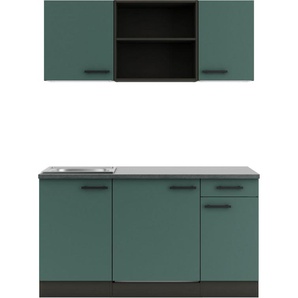 OPTIFIT Pantryküche Palma, Breite 150 cm, wahlweise mit Unterbaukühlschrank oder Kochfeld