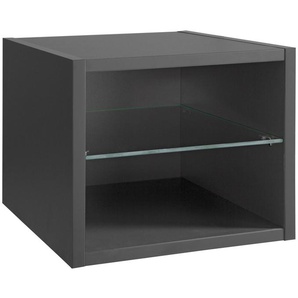 Regalelement OPTIFIT Napoli Regale Gr. B/H/T: 30 cm x 30 cm x 34,6 cm, grau (anthrazit) Badregal Badregale Regale für Unterschrank, Breite 30cm