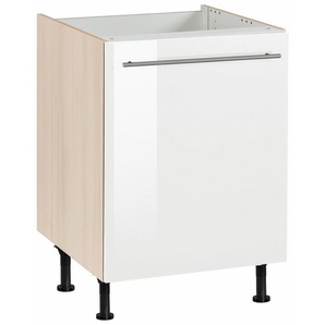 OPTIFIT Spülenschrank Bern 60 cm breit, mit 1 Tür, mit höhenverstellbaren Füßen, mit Metallgriff