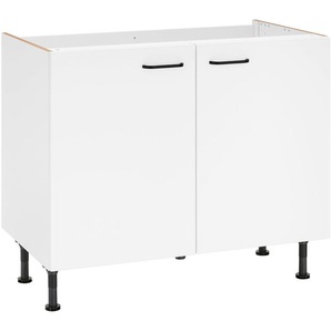 OPTIFIT Spülenschrank Elga mit Soft-Close-Funktion, höhenverstellbaren Füßen, Breite 100 cm
