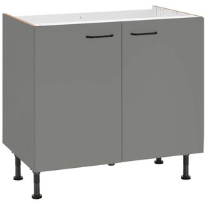 OPTIFIT Spülenschrank Elga mit Soft-Close-Funktion, höhenverstellbaren Füßen, Breite 90 cm
