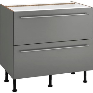 OPTIFIT Unterschrank Bern 90 cm breit, mit 2 großen Auszügen für viel Stauraum