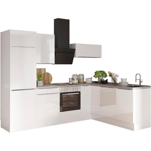OPTIFIT Winkelküche Aken Stellbreite 270x200 cm, wahlweise mit E-Geräten und Stellvariante Spüle links oder rechts