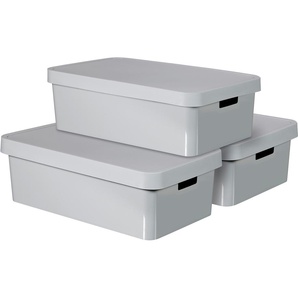 Organizer CURVER Infinity Aufbewahrungsboxen Gr. B/H/T: 57 cm x 18 cm x 39 cm, grau Ordnungsboxen Aufbewahrungsboxen Aufbewahrungsbox, 30 Liter,