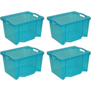 Organizer KEEEPER franz Aufbewahrungsboxen Gr. B/H/T: 27 cm x 21 cm x 35 cm, blau Aufbewahrungsbox Stapelbox Stapelboxen Aufbewahrungsboxen Aufbewahrungsbox, 13,5 L, hochwertiger Kunststoff