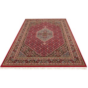 Orientteppich HOME AFFAIRE Fares Teppiche Gr. B/L: 170 cm x 240 cm, 12 mm, 1 St., rot Schurwollteppiche