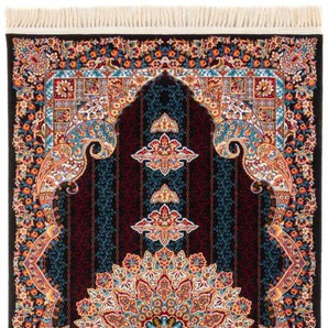 Orientteppich MORGENLAND Abdiel Teppiche Gr. B/L: 100 cm x 300 cm, 9 mm, 3 m², 1 St., schwarz Orientalische Muster