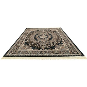 Orientteppich MORGENLAND Anil Teppiche Gr. B/L: 100 cm x 150 cm, 8 mm, 1,5 m², 1 St., schwarz Orientalische Muster