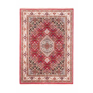 Orientteppich MORGENLAND Bidjar - Indus Bombay Teppiche Gr. B/L: 120 cm x 180 cm, 18 mm, 2,16 m², 1 St., rot Orientalische Muster handgeknüpft