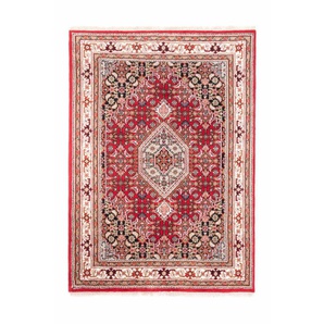Orientteppich MORGENLAND Bidjar - Indus Bombay Teppiche Gr. B/L: 170 cm x 240 cm, 18 mm, 4,08 m², 1 St., rot Orientalische Muster handgeknüpft