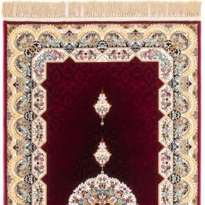 Orientteppich MORGENLAND Halidey Teppiche Gr. B/L: 100 cm x 400 cm, 8 mm, 4 m², 1 St., rot (dunkelrot) Orientalische Muster