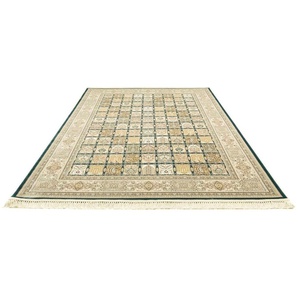 Orientteppich MORGENLAND Mahsoom Teppiche Gr. B/L: 100 cm x 150 cm, 7 mm, 1,5 m², 1 St., grün (seegrün) Orientalische Muster