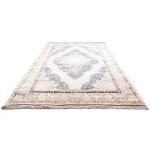 Orientteppich MORGENLAND Nilo Teppiche Gr. B/L: 200 cm x 300 cm, 8 mm, 6 m², 1 St., beige Orientalische Muster