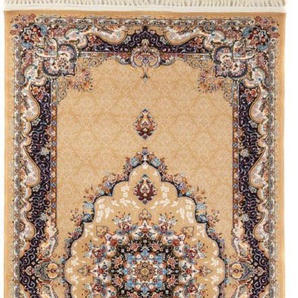 Orientteppich MORGENLAND Orientteppich - Aayan rechteckig Teppiche Gr. B/L: 100 cm x 200 cm, 9 mm, 2 m², 1 St., braun Orientalische Muster