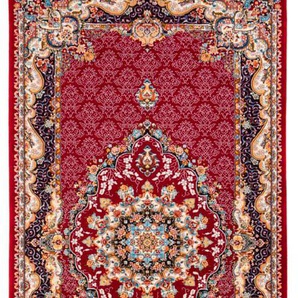 Orientteppich MORGENLAND Orientteppich - Aayan rechteckig Teppiche Gr. B/L: 100 cm x 200 cm, 9 mm, 2 m², 1 St., rot Orientalische Muster