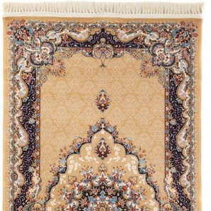 Orientteppich MORGENLAND Orientteppich - Aayan rechteckig Teppiche Gr. B/L: 100 cm x 300 cm, 9 mm, 3 m², 1 St., braun Orientalische Muster