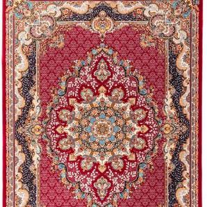 Orientteppich MORGENLAND Orientteppich - Aayan rechteckig Teppiche Gr. B/L: 250 cm x 350 cm, 9 mm, 8,75 m², 1 St., rot Orientalische Muster