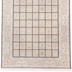 Orientteppich MORGENLAND Orientteppich - Afarinesh rechteckig Teppiche Gr. B/L: 100 cm x 150 cm, 6 mm, 1,5 m², 1 St., beige Orientalische Muster