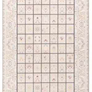 Orientteppich MORGENLAND Orientteppich - Afarinesh rechteckig Teppiche Gr. B/L: 100 cm x 300 cm, 6 mm, 3 m², 1 St., schwarz Orientalische Muster