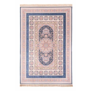 Orientteppich MORGENLAND Orientteppich - Akghar läufer Teppiche Gr. B/L: 100 cm x 150 cm, 8 mm, 1,5 m², 1 St., blau (dunkelblau) Orientalische Muster