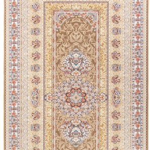 Orientteppich MORGENLAND Orientteppich - Akghar läufer Teppiche Gr. B/L: 100 cm x 300 cm, 8 mm, 3 m², 1 St., braun Orientalische Muster