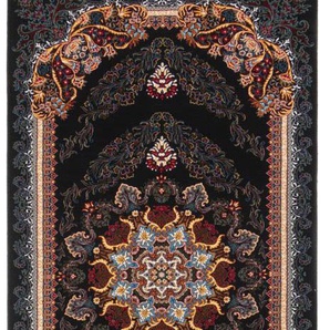 Orientteppich MORGENLAND Orientteppich - Ali rechteckig Teppiche Gr. B/L: 100 cm x 200 cm, 9 mm, 2 m², 1 St., blau (dunkelblau) Orientalische Muster