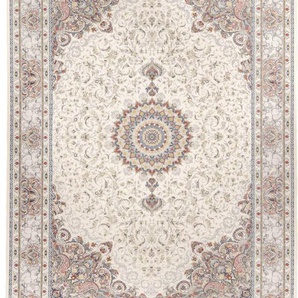 Orientteppich MORGENLAND Orientteppich - Baran läufer Teppiche Gr. B/L: 100 cm x 150 cm, 6 mm, 1,5 m², 1 St., beige (creme) Orientalische Muster
