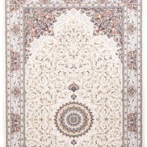 Orientteppich MORGENLAND Orientteppich - Baran läufer Teppiche Gr. B/L: 100 cm x 400 cm, 6 mm, 4 m², 1 St., beige (creme) Orientalische Muster