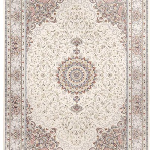 Orientteppich MORGENLAND Orientteppich - Baran läufer Teppiche Gr. B/L: 250 cm x 350 cm, 6 mm, 8,75 m², 1 St., beige (creme) Orientalische Muster