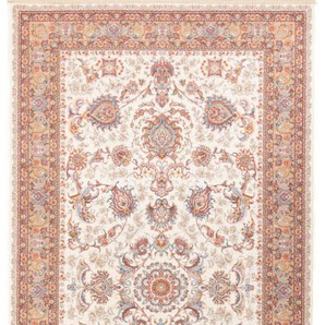 Orientteppich MORGENLAND Orientteppich - Bikaran rechteckig Teppiche Gr. B/L: 100 cm x 300 cm, 8 mm, 3 m², 1 St., beige Geknüpfte Teppiche