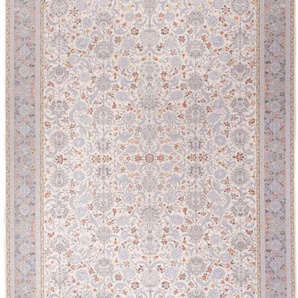Orientteppich MORGENLAND Orientteppich - Hasti rechteckig Teppiche Gr. B/L: 200 cm x 300 cm, 8 mm, 6 m², 1 St., beige (creme) Geknüpfte Teppiche