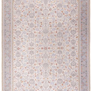 Orientteppich MORGENLAND Orientteppich - Hasti rechteckig Teppiche Gr. B/L: 250 cm x 350 cm, 8 mm, 8,75 m², 1 St., beige (creme) Geknüpfte Teppiche