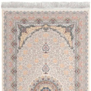 Orientteppich MORGENLAND Orientteppich - Rejina läufer Teppiche Gr. B/L: 100 cm x 400 cm, 6 mm, 4 m², 1 St., beige (creme) Orientalische Muster
