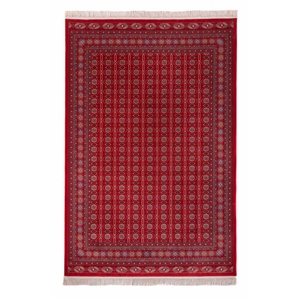 Orientteppich MORGENLAND Orientteppich - Turkaman rechteckig Teppiche Gr. B/L: 100 cm x 150 cm, 8 mm, 1,5 m², 1 St., rot Geknüpfte Teppiche