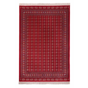 Orientteppich MORGENLAND Orientteppich - Turkaman rechteckig Teppiche Gr. B/L: 200 cm x 300 cm, 8 mm, 6 m², 1 St., rot Geknüpfte Teppiche