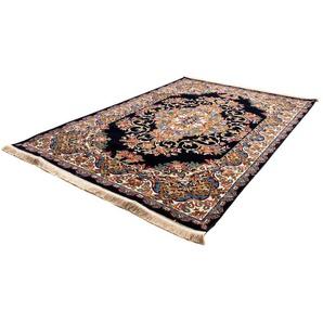 Orientteppich MORGENLAND Pona Teppiche Gr. B/L: 300 cm x 400 cm, 8 mm, 12 m², 1 St., schwarz Orientalische Muster